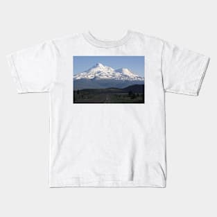 Mt. Shasta from Highway 97 Kids T-Shirt